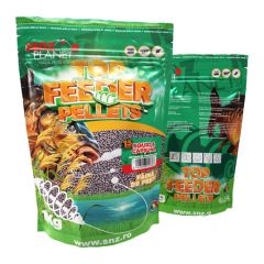 Pelete Senzor Top Feeder Pellets Squid Capsuna, 1.5mm, 1kg