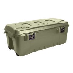 Lada Plano Black Sportman's Trunk with Wheels Green, Large