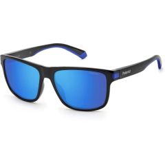 Ochelari polarizati Polaroid PLD 2123/S D51 57 5X, culoare Black Blue