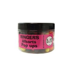 Boilies Ringers Allsorts Match Pop-Ups 8-10mm 60g