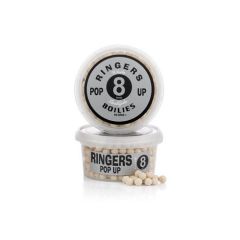 Ringers White Shellfish Pop-Ups (8mm) 100g