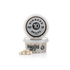 Boilies Ringers Shellfish Pop-Ups 10mm White