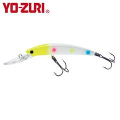 Vobler Yo-Zuri Crystal Minnow DD Walleye 11cm/12g, culoare WB