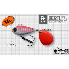 Spinnertail Bertilure Skeletonik Pro Fluo Nr.2 18g, culoare Red Back