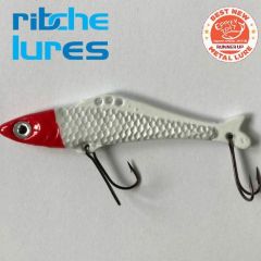 Cicada Ribche Lures Rib 4 7.5cm/16g, culoare Red Head White