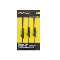 Kit monturi leadcore Avid Carp Ready Tied Pin Down Leader