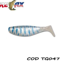 Shad Relax Jankes Tiger 7.5cm, culoare 047 - 10buc/plic