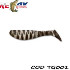 Shad Relax Kopyto Tiger 7.5cm, culoare 001 - 10buc/plic