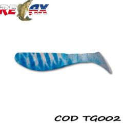 Shad Relax Kopyto Tiger 7.5cm, culoare 002 - 10buc/plic