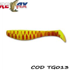 Shad Relax Kopyto Tiger 4L 10cm, culoare 013 - 10buc/plic