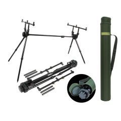 Rod Pod Carp Academy Green Tube - 3 posturi
