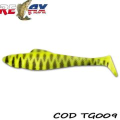 Shad Relax Ohio Tiger 10 cm, culoare 009 - 10buc/plic