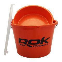 Set Galeata Rok Fishing Round Complet 18L Orange