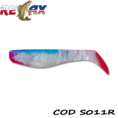 Shad Relax Terminator 7.5cm, culoare 011R - 10buc/plic