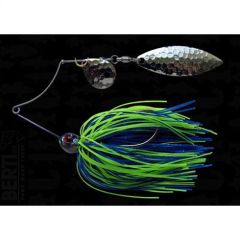 Bertilure Spinnerbait Shallow Killer Colorado-Salcie, 11g, Culoare Blue-Chartreuse