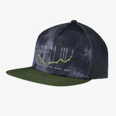 Sapca Buff Explore Trucker Cap Bonsay Graphite, L/XL