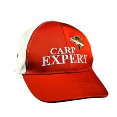 Sapca Carp Expert Baseball Cap, culoare Rosie/Alba