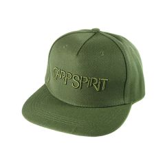 Sapca Carp Spirit Flat Peak 3D Logo Green