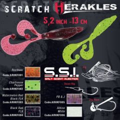 Grub Colmic Herakles Scratch 13cm Watermelon Red FLK