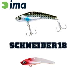 Cicada Ima Schneider 18 6.8cm/18g, culoare Red Head Pearl OB