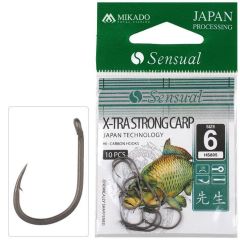 Carlige Mikado Sensual X-TRA Strong Carp Nr.10