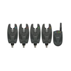 Set 4 avertizori + statie Cormoran PRO CARP F-2000 Wireless Bite Indicator