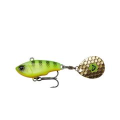 Spinnertail Savage Gear Fat Tail NL, 5.5cm/6.5g culoare Firetiger