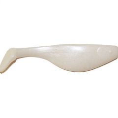 Super shad 4" White, plic 10 buc