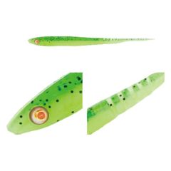 Shad Adusta Lancetic 6cm, culoare 114 Green Chart Seed Shiner UV