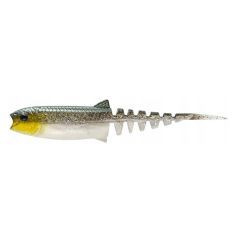 Shad Savage Gear Cannibal Minnow V-Tail 10cm/6.5g, culoare Green Silver, 4bucati/plic