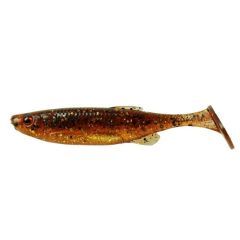 Shad Savage Gear Fat T-Tail Minnow 7.5cm, culoare Motoroil UV