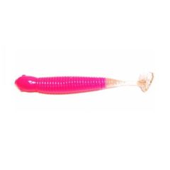 Grub Big Bite Baits Paddle Tail Bubble Gum Silver 3,25"