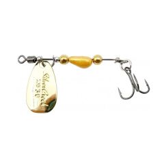 Lingura rotativa Daiwa Silvecreek Spoon 4g, culoare Gold Metal