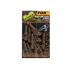 Clipsuri plumb pierdut Fox Edges Camo Slik Lead Clip and Pegs, Nr.10