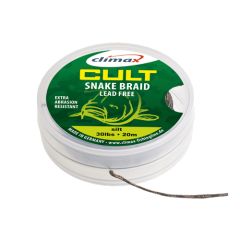 Fir textil Climax Snake Braid Lead Free Dark Silt 30lb/10m