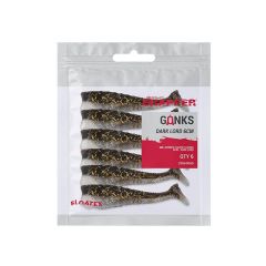 Shad Korum Snapper Floatex Gonks 9cm, culoare Dark Lord