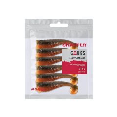 Shad Korum Snapper Floatex Gonks 6cm, culoare Lobworm