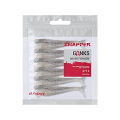 Shad Korum Snapper Floatex Gonks 6cm, culoare Silver Fish