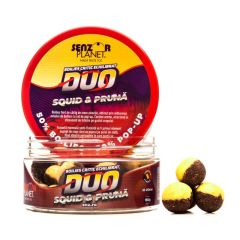 Boilies Senzor Duo Squid & Pruna 16-20mm/150g