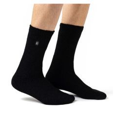 Sosete Heat Holders Plain Socks Finch Black, marime 39-45