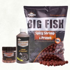 Boilies Dynamite Baits Spicy Shrimp & Prawn 15mm 1.8kg