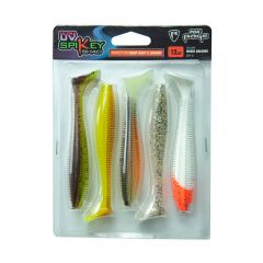 Set shad-uri Fox Rage Spikey Shad Ultra UV 9cm, Mixed Colours