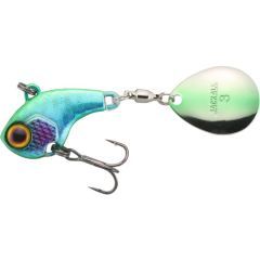 Spinnertail Jackall Deracoup 11g, culoare Lime Luminous