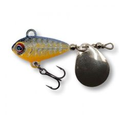 Spinnertail Bertilure Helic Skeletonik Pro Colorado Nickel 13g, culoare Silver Shad