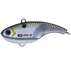 Spinnertail Major Craft Jigpara Spin FW 4.30cm/18g, culoare Silver Shad