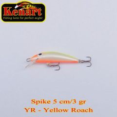 Vobler Kenart Spike F 5cm, culoare YR