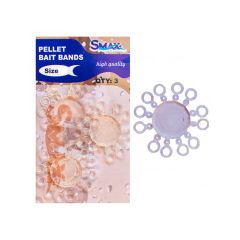 Inele siliconice Smax Bait Band Pellet Large