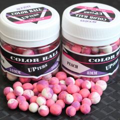 Boilies Steg Pop-Up Upters Color Ball Peach&Plum 10mm 30g