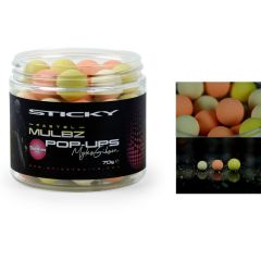 Boilies Sticky Baits Pop-Ups Mulbz Pastel 16mm