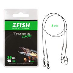 Strune ZFish Titanium Leader 25cm/15kg